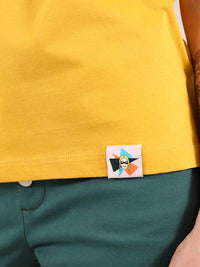Heavy Cotton Tee, Organic Cotton, in Yellow